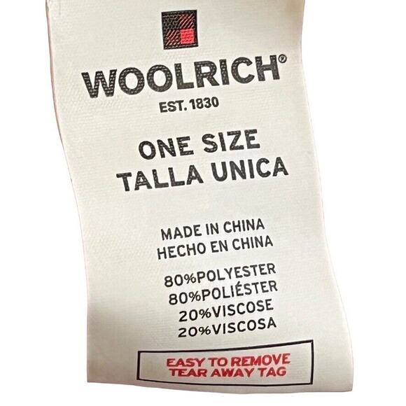 Woolrich Womens Red Fringe Poncho Cape Wide Stripe Open Jacket Cardigan O/S - Picture 16 of 16